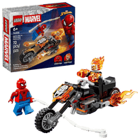 Lego Marvel Spider Man vs Ghost Rider Motorcycle 76335