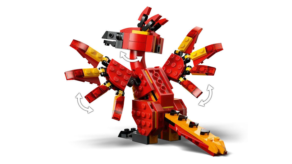 LEGO Harry Potter Fawkes Dumbledore's Phoenix