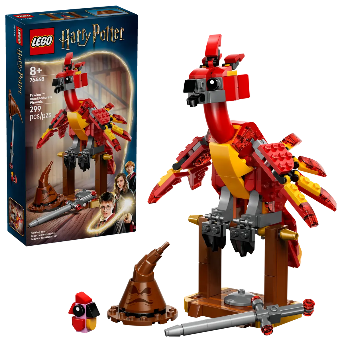 LEGO Harry Potter Fawkes Dumbledore's Phoenix
