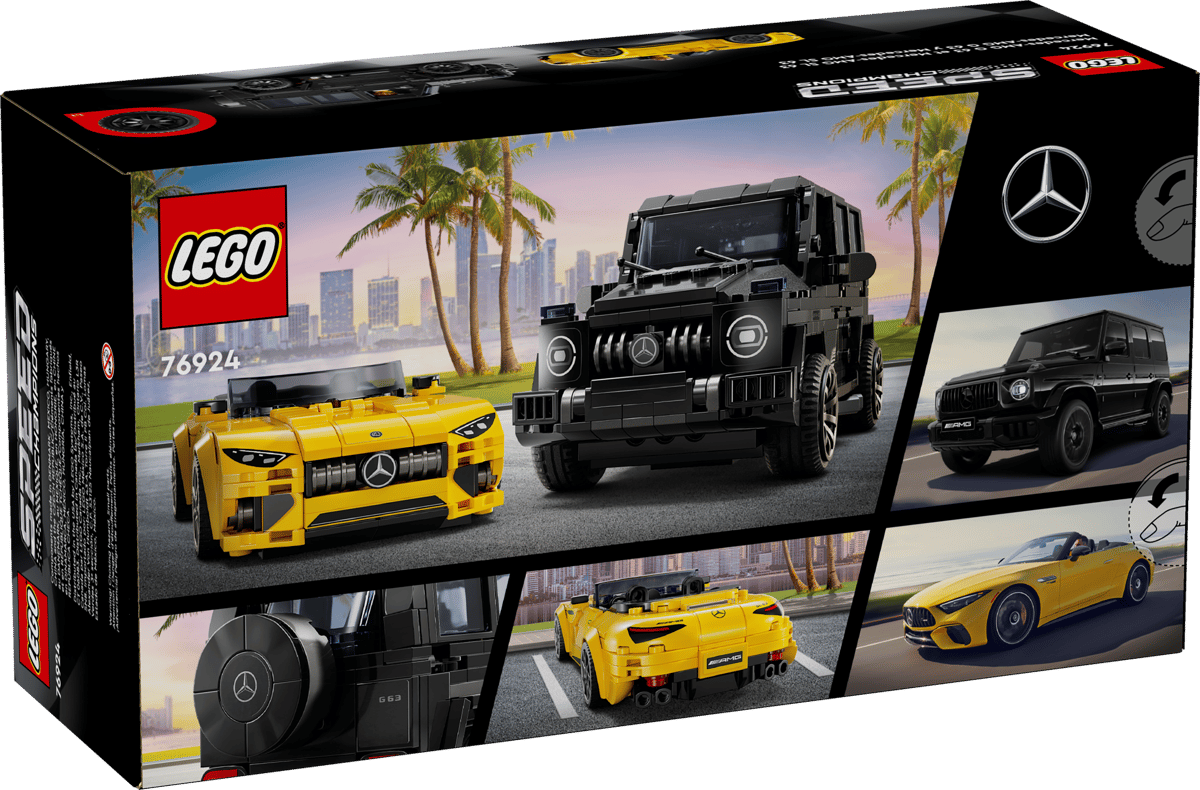 Lego Speed Champions Mercedes-AMG G 63 & Mercedes-AMG SL 63 76924