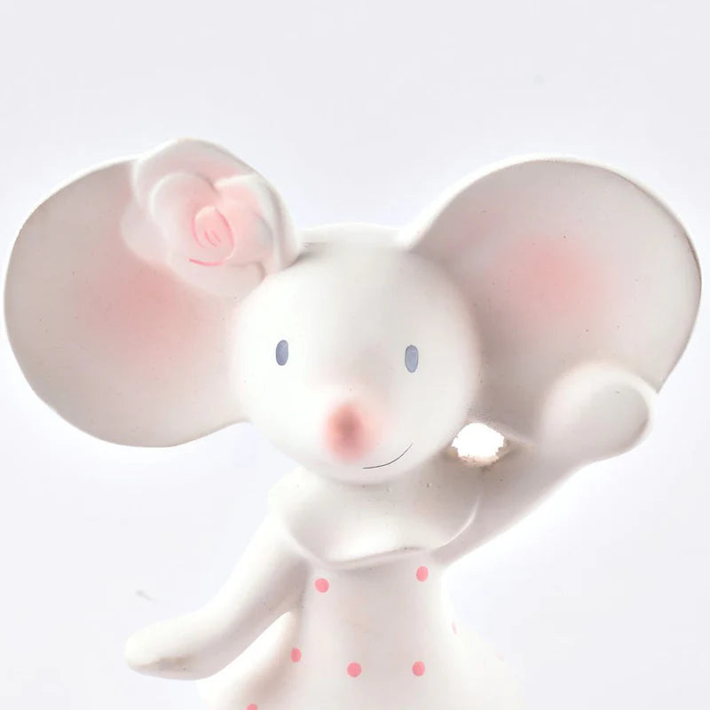 Tikiri Meiya The Mouse Natural Rubber Squeaker 6.7"