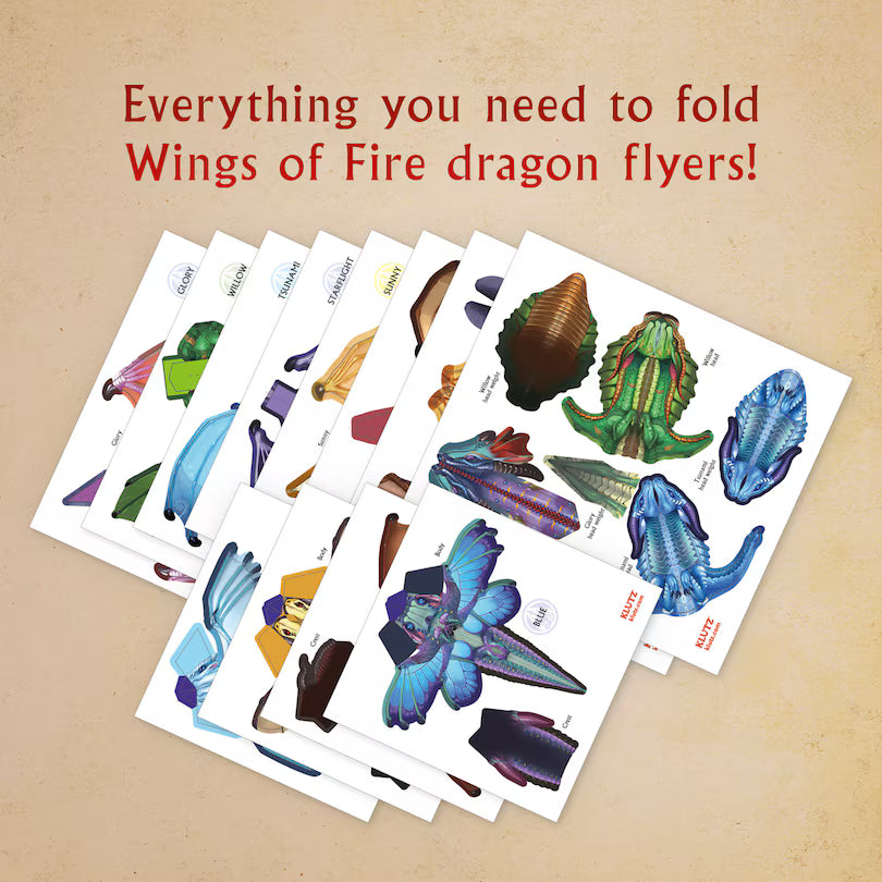 Klutz Wings Of Fire Folded Flyers