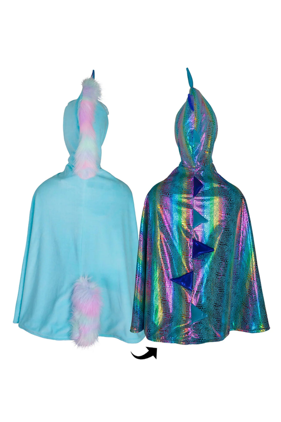Great Pretenders Unicorn / Dragon Reversible Cape