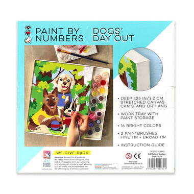 i Heart Art Dog's Day Out Paint By Numbers