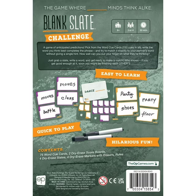 OP Games Blank Slate Challenge