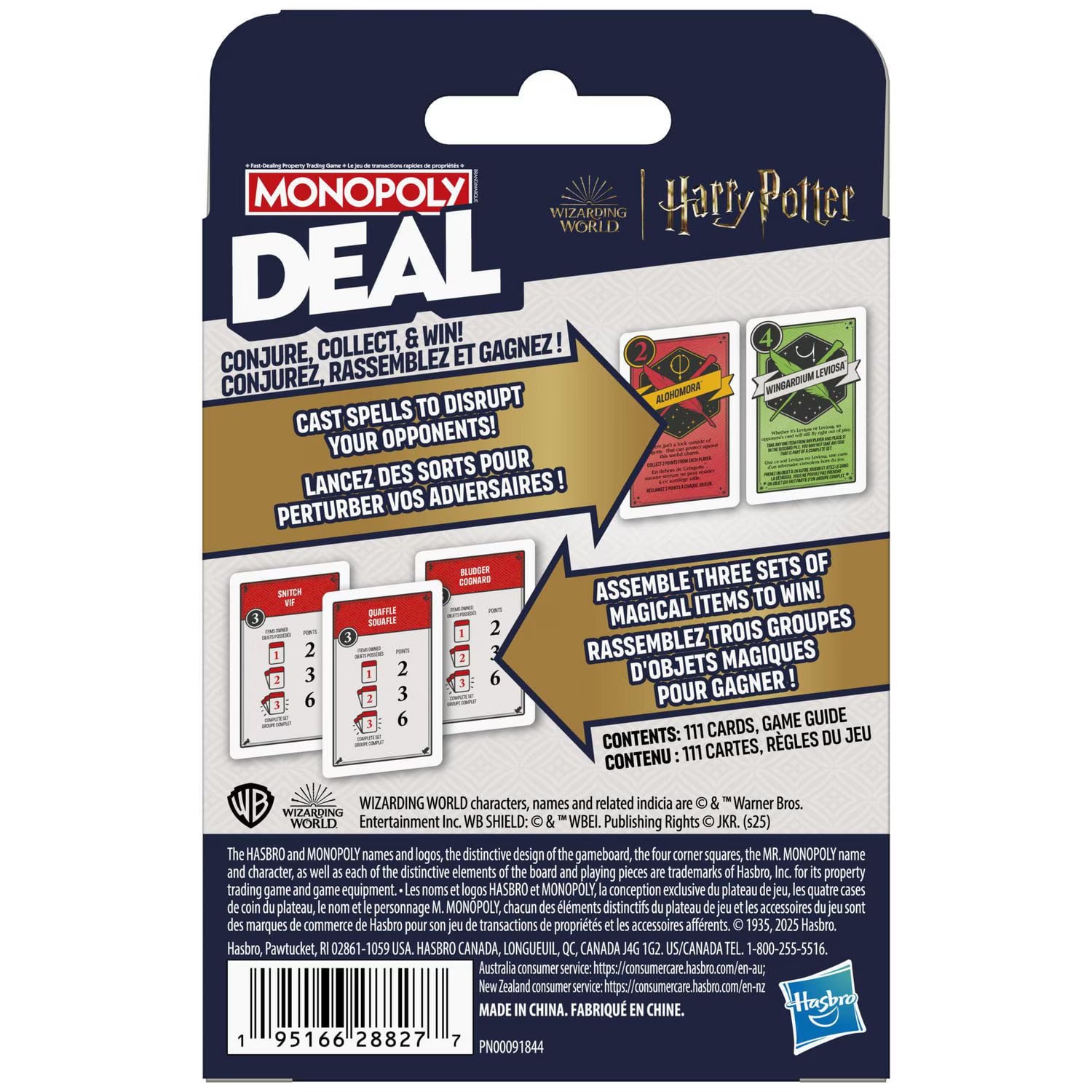 Hasbro Harry Potter Monopoly Deal