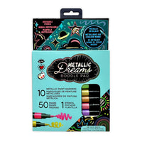 i Heart Art Metallic Dreams Doodle Pad