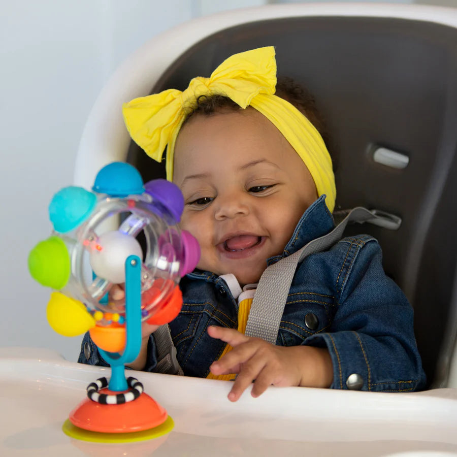 Sassy Baby Light Up Rainbow Reel STEM Toy 6mths+
