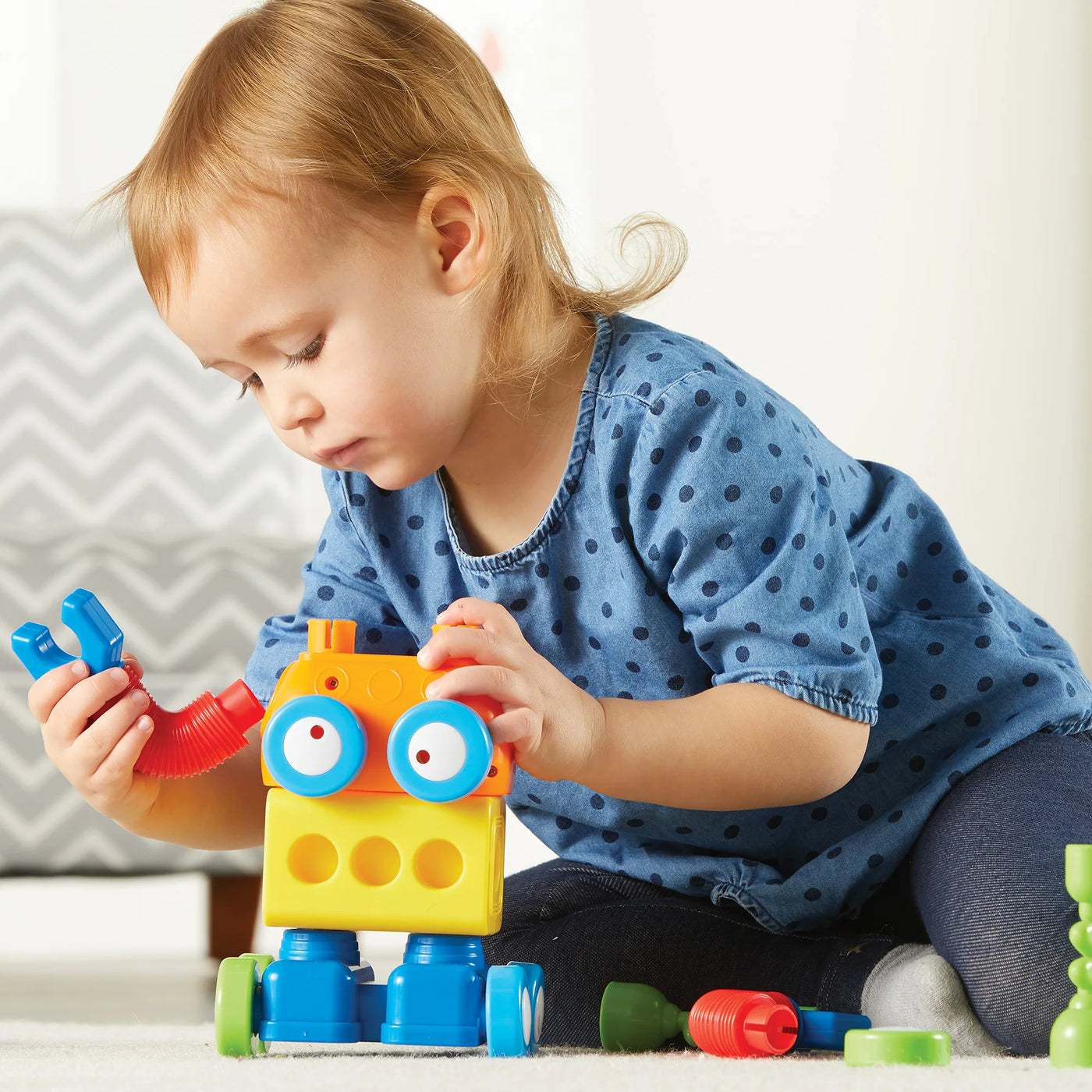 Learning Resources 1-2-3 Build It Robot Factory