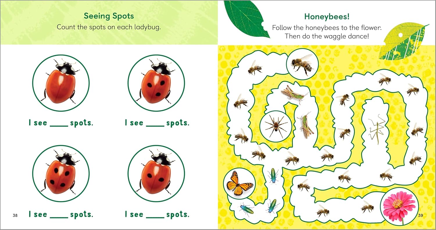 The Backyard Bug Book for Kids Storybook, Insect Facts, and Activities