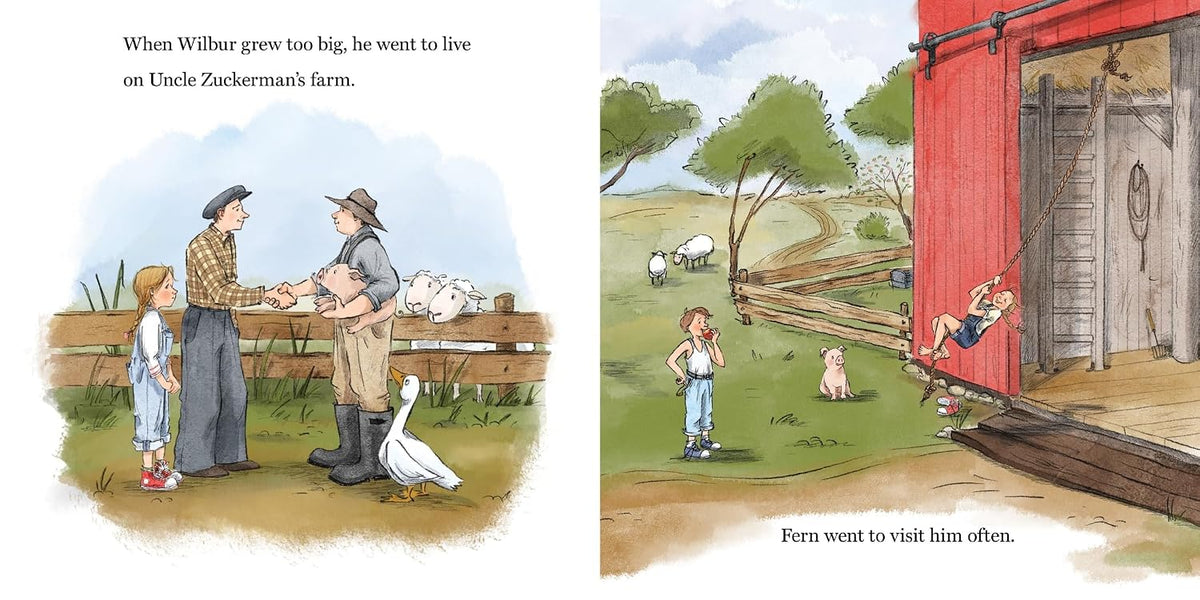 E.B. White Charlotte's Web Board Book