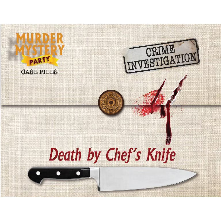 Death By Chef's Kiss - Murder Mystery Party Case Files