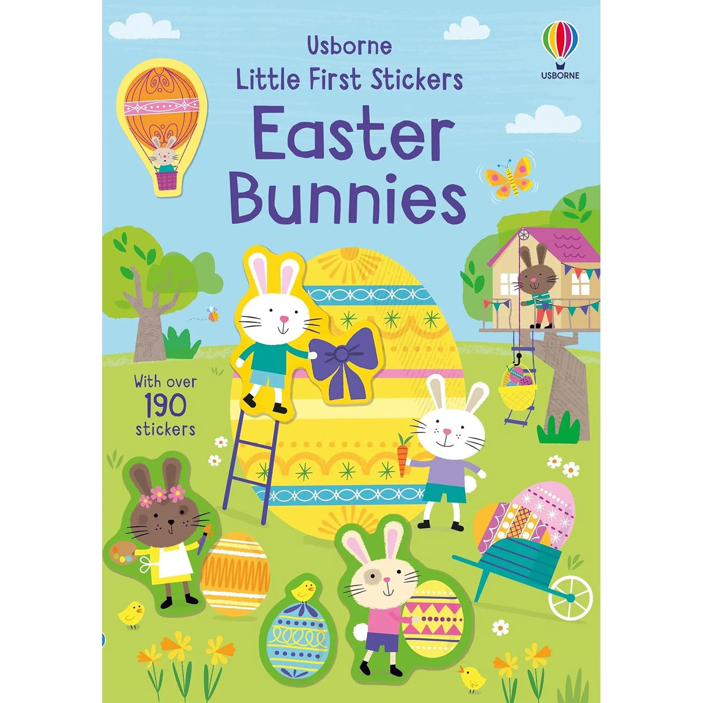 Usborne Little First Stickers Easter Bunnies