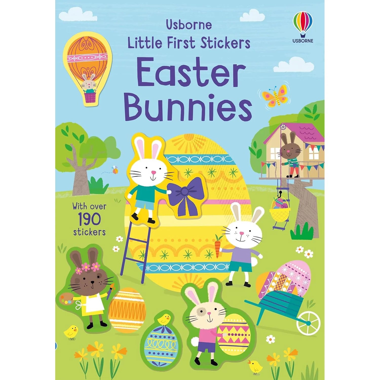 Usborne Little First Stickers Easter Bunnies