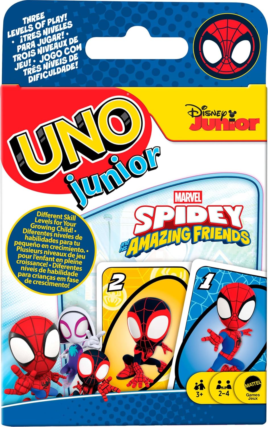 Uno Junior Spidey and his Amazing Friends