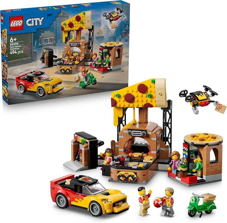 Pizza Delivery Experience - Lego City 60496