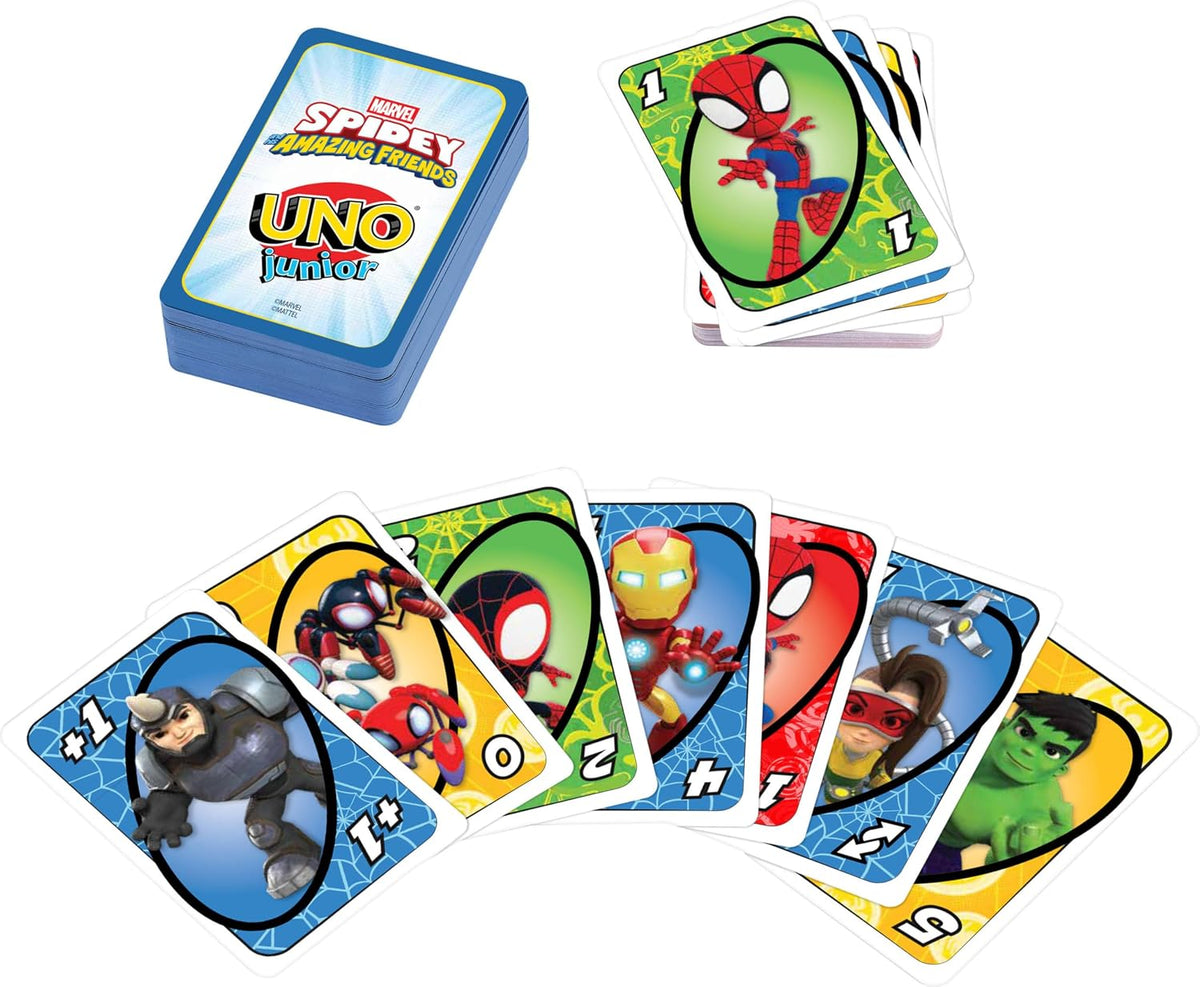Uno Junior Spidey and his Amazing Friends