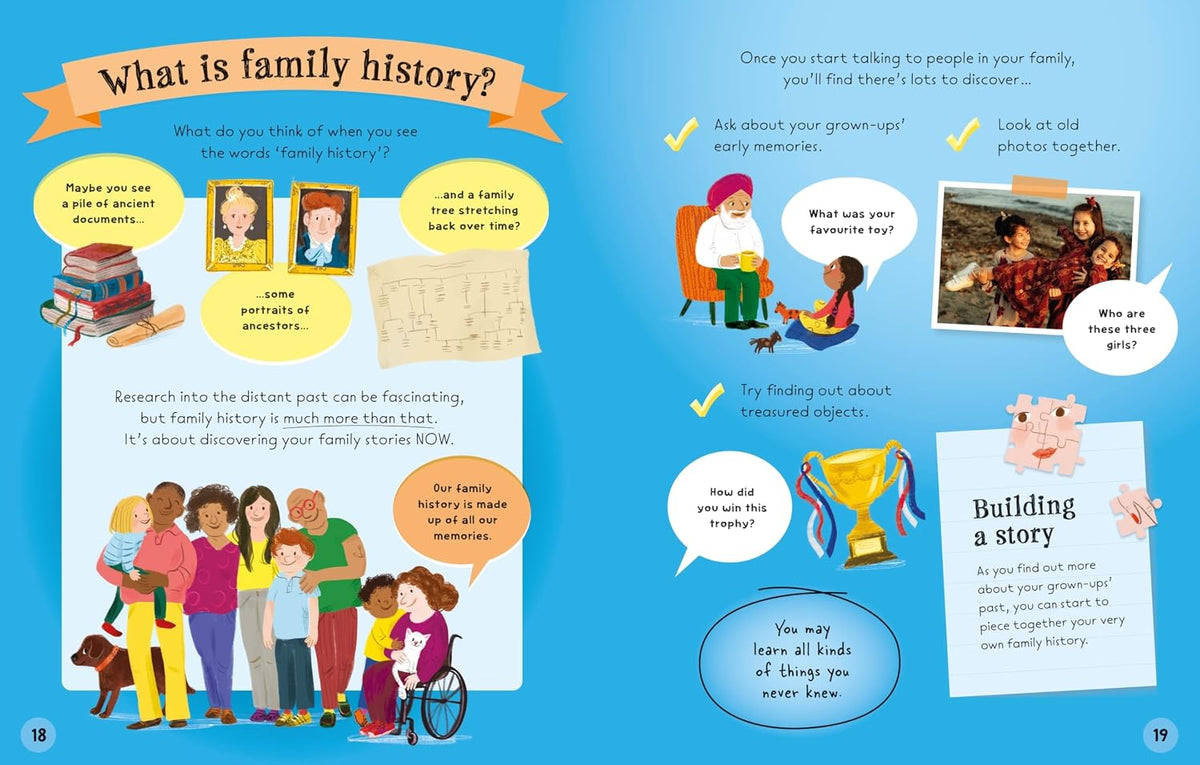 Usborne Write Your Own Family History
