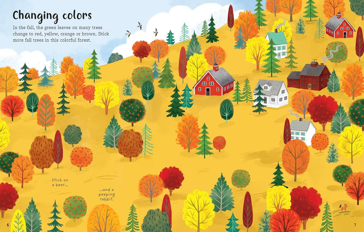 Usborne First Sticker Book Fall