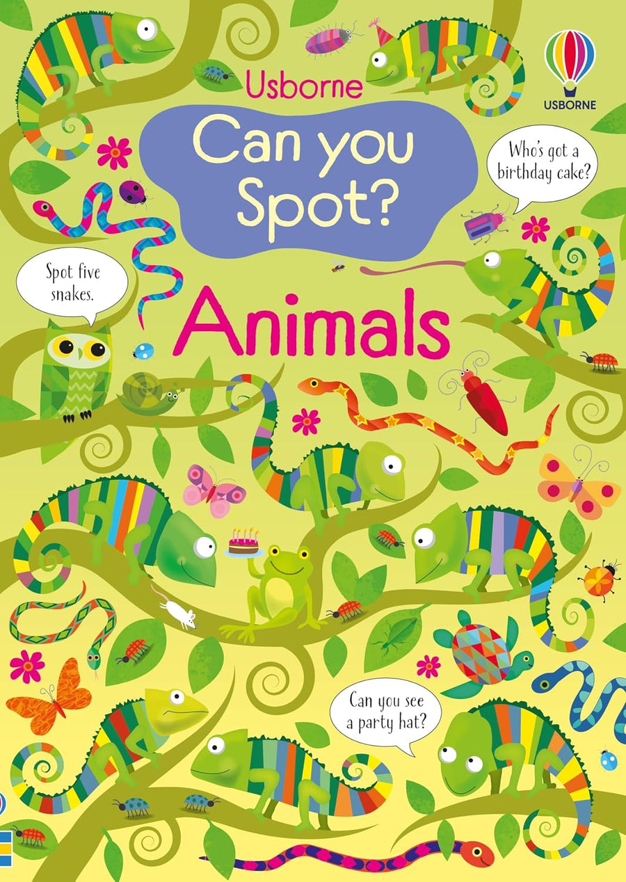 Usborne Can You Spot? Animals