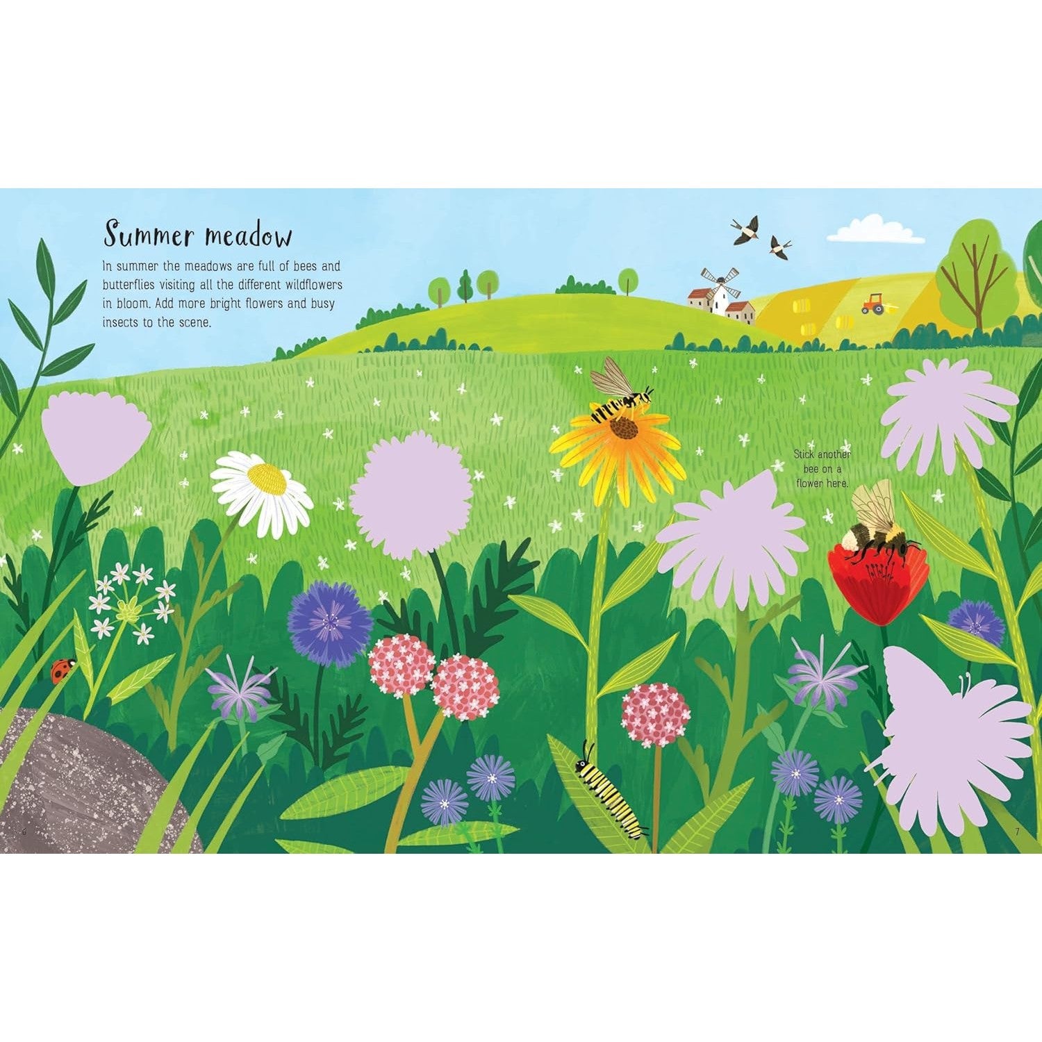 Usborne First Sticker Book Seasons