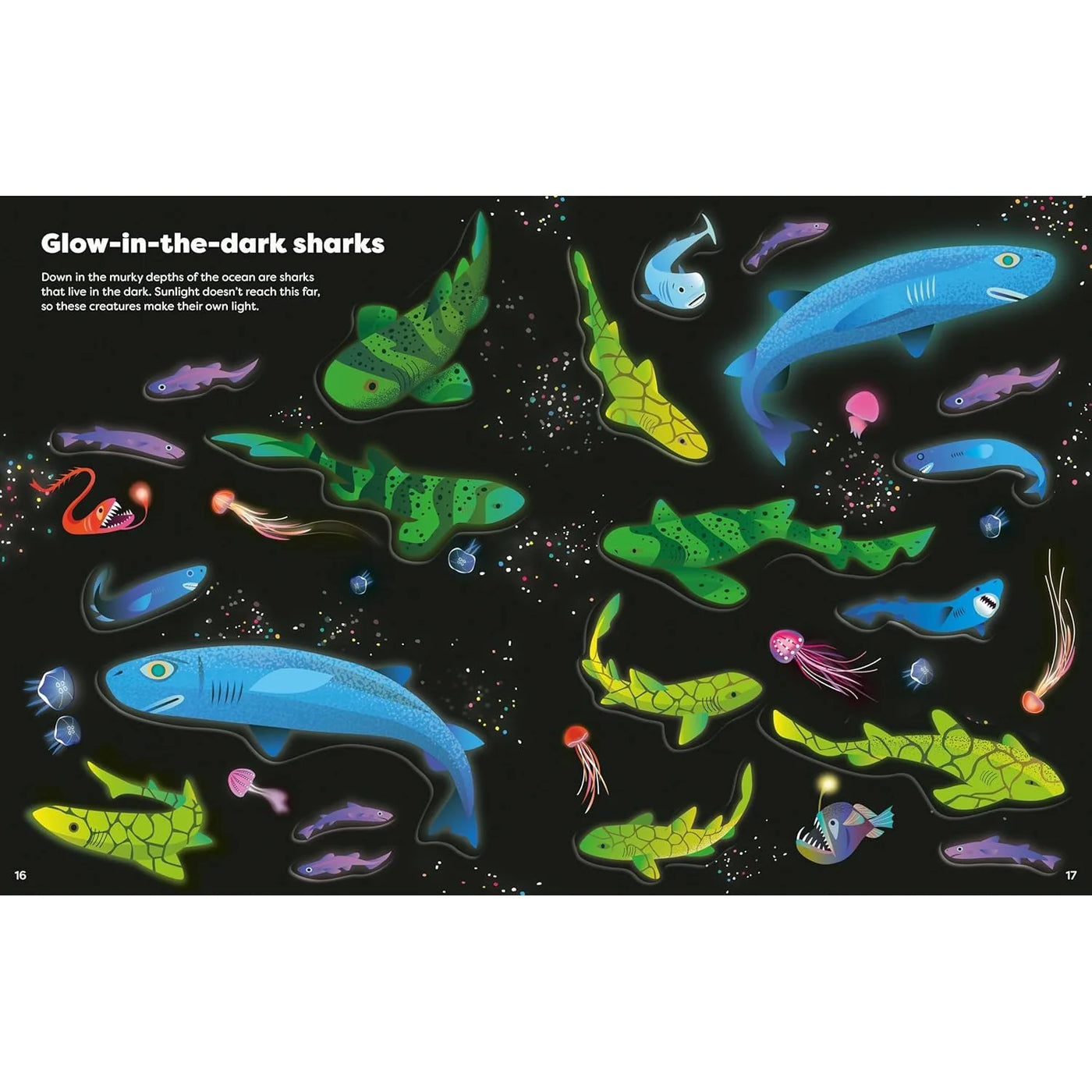 Usborne Big Sticker Book Of Sharks