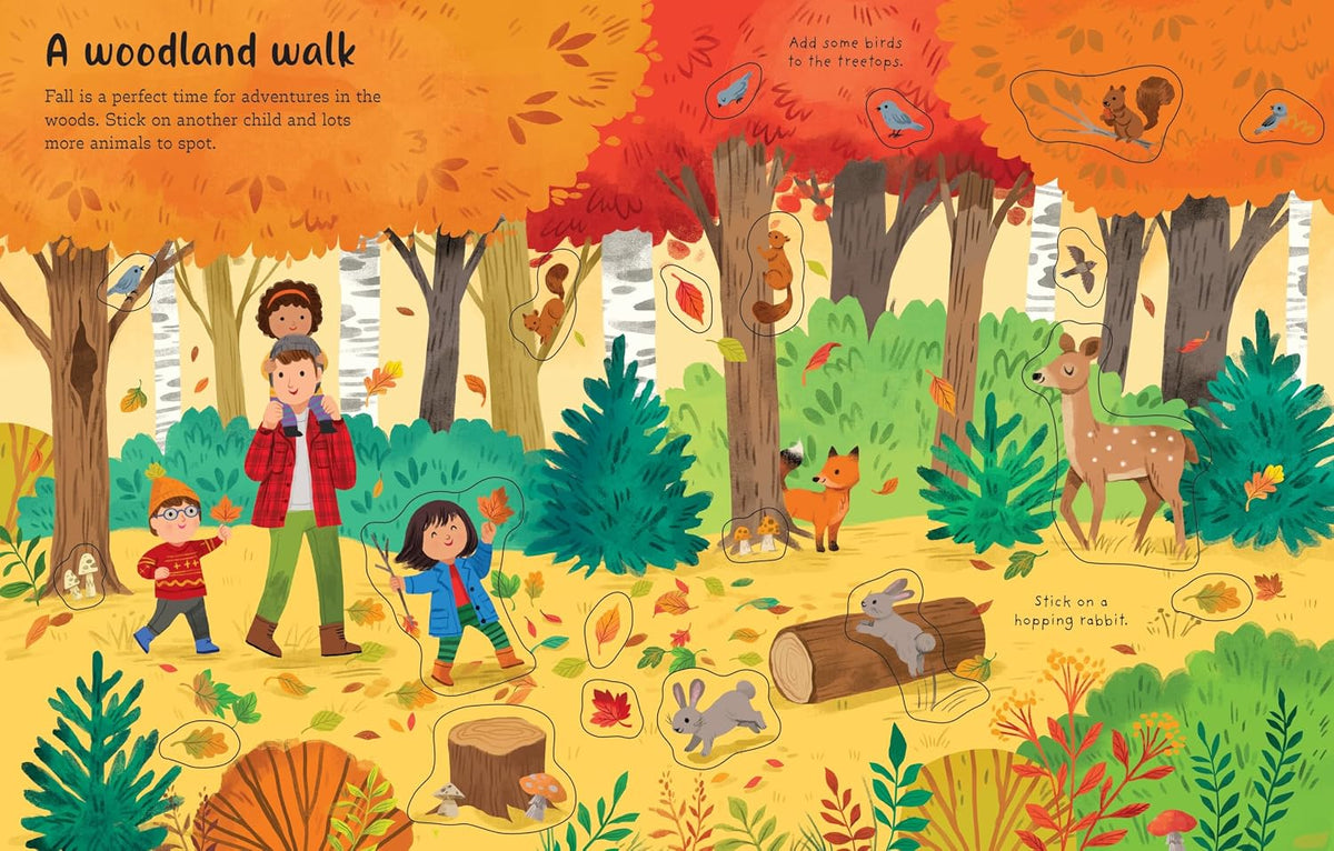 Usborne First Sticker Book Fall