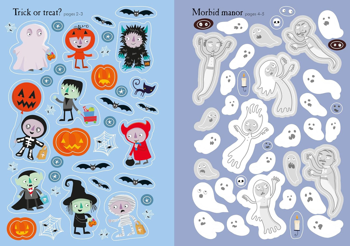 Usborne Little First Stickers Halloween