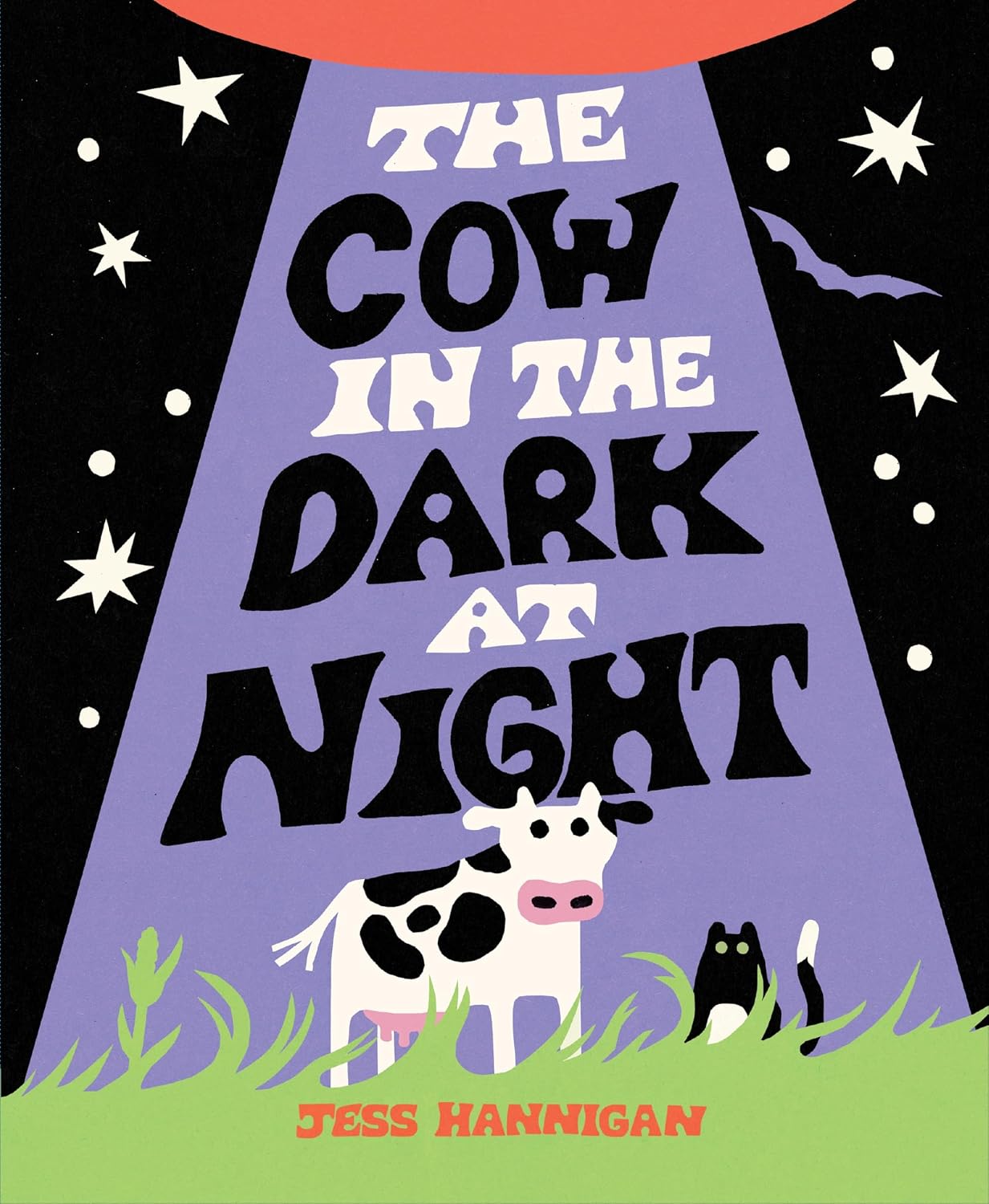The Cow in the Dark at Night - Jess Hannigan