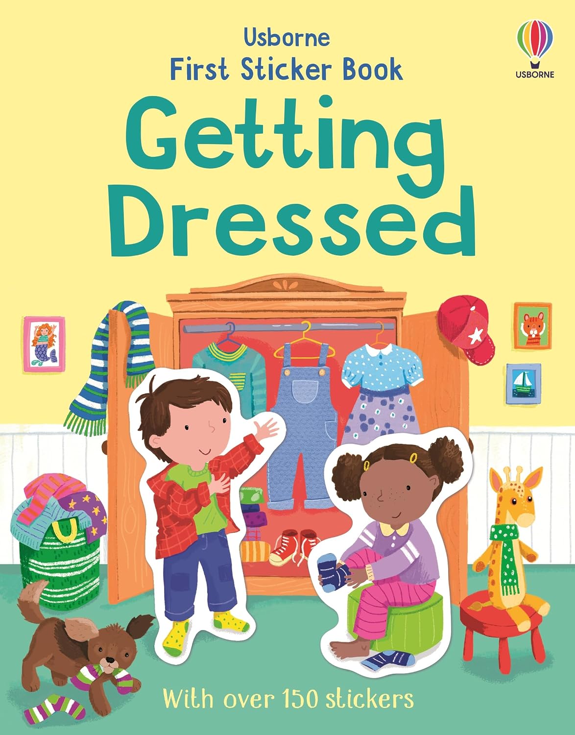 Usborne First Sticker Book Getting Dressed