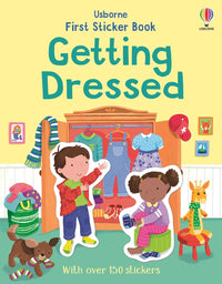 Usborne First Sticker Book Getting Dressed