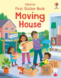 Usborne First Sticker Book Moving House