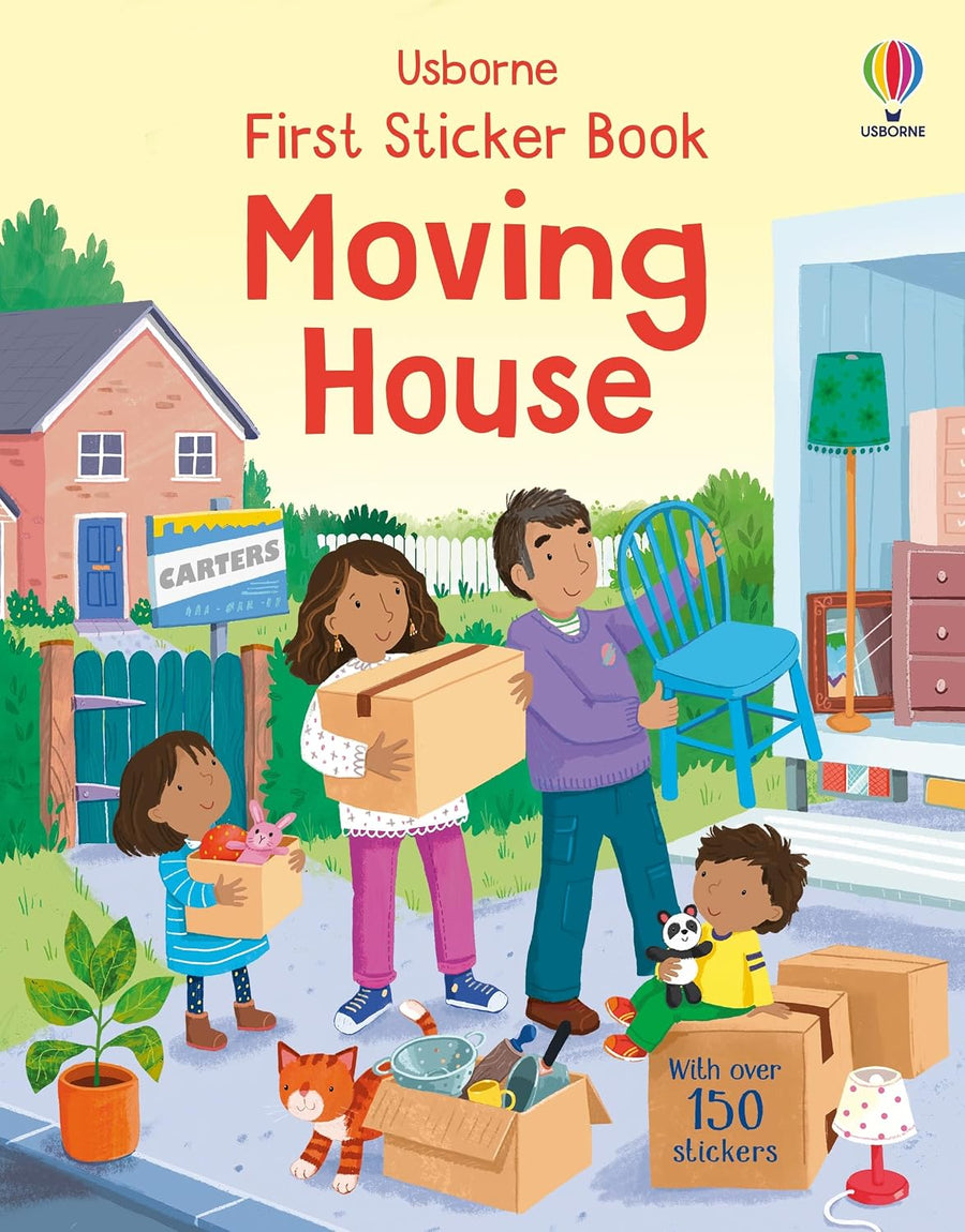 Usborne First Sticker Book Moving House