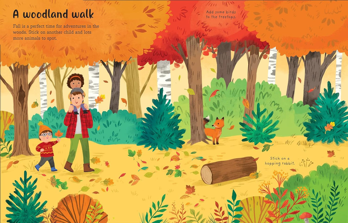 Usborne First Sticker Book Fall