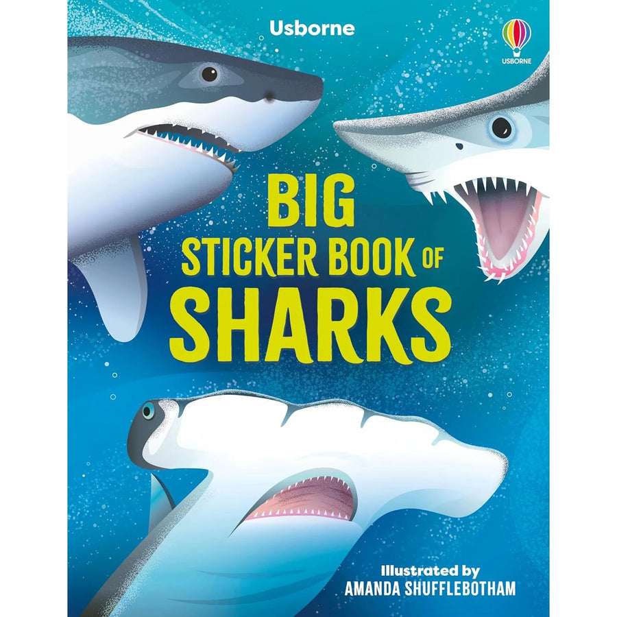 Usborne Big Sticker Book Of Sharks