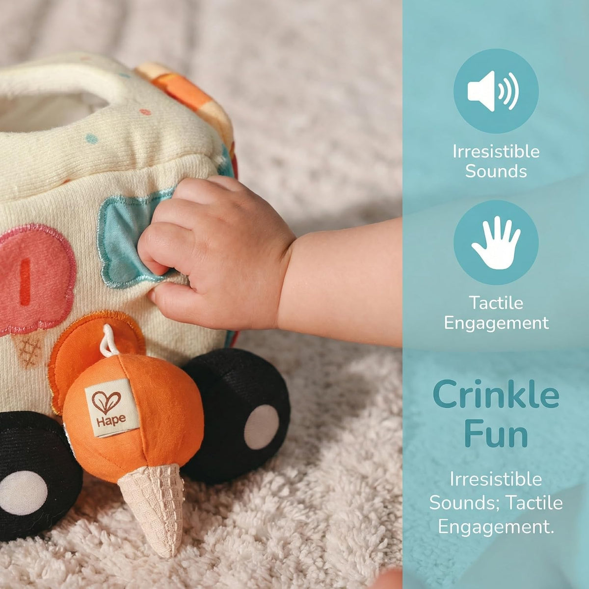 Hape Sensory Scoop Ice Cream Truck