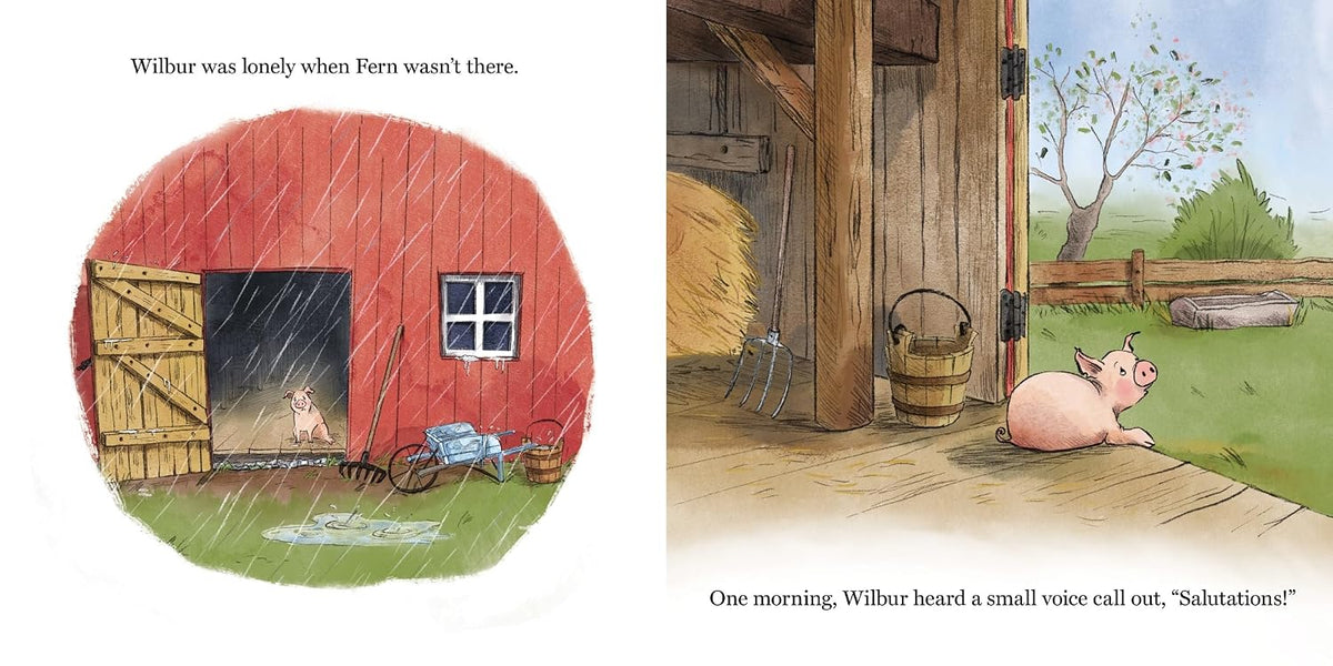 E.B. White Charlotte's Web Board Book