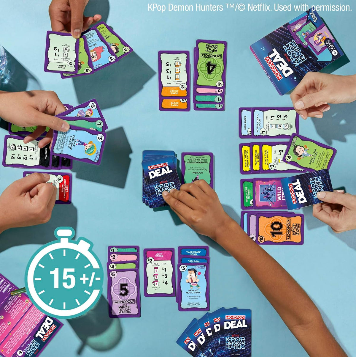 Monopoly Deal: Kpop Demon Hunters