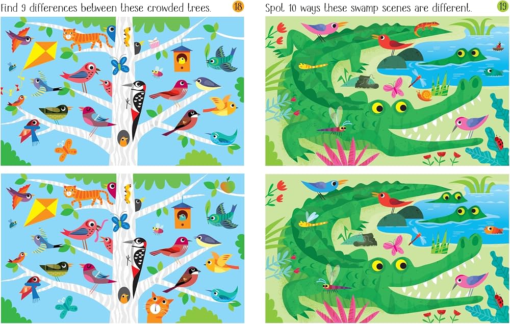Usborne Minis Spot The Difference