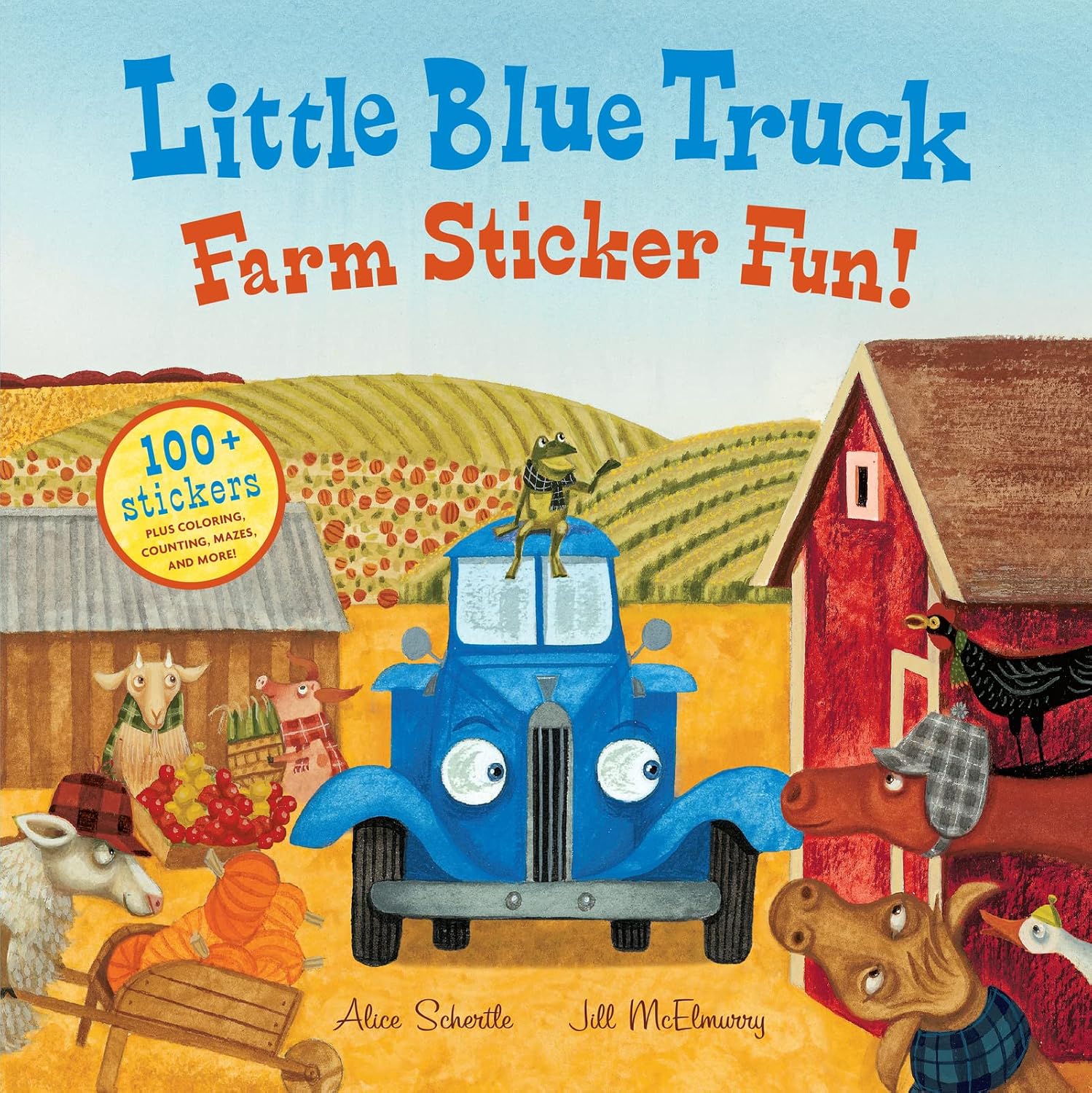 Little Blue Truck Farm Sticker Fun! - Alice Schertle