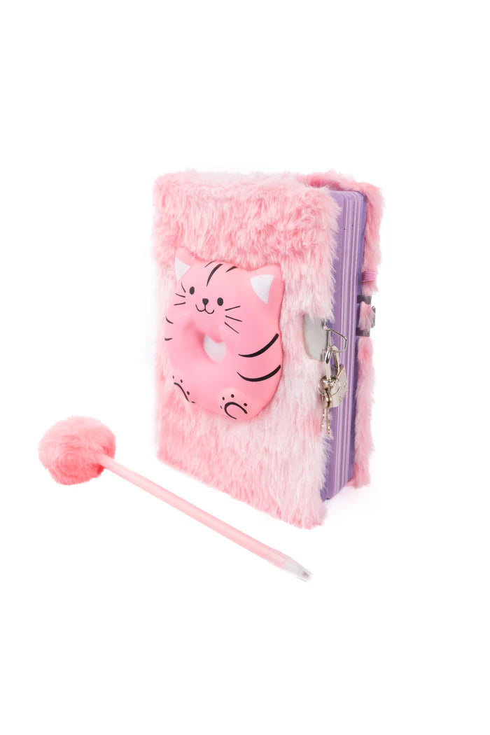 Great Pretenders Furry Friends Squishy Journal Cat Assorted