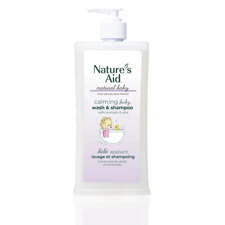 Nature's Aid Calming Baby Wash & Shampoo With Lavender & Aloe Vera