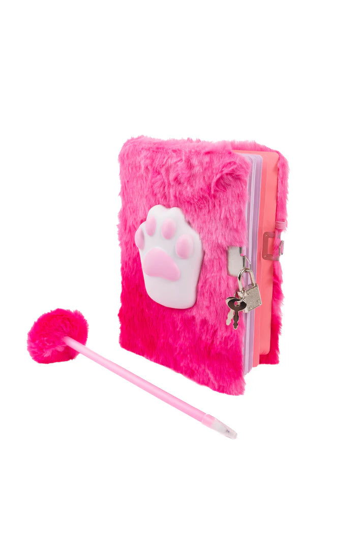 Great Pretenders Furry Friends Squishy Journal Cat Assorted