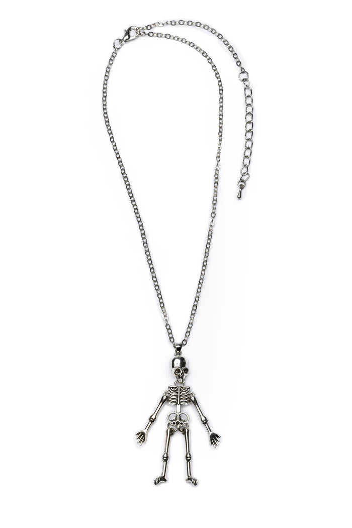 Great Pretenders Spooky Scary
 Skeleton Necklace