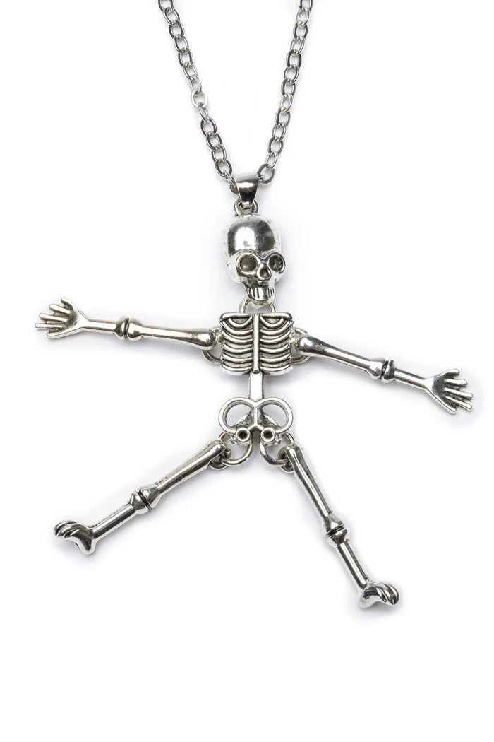 Great Pretenders Spooky Scary
 Skeleton Necklace