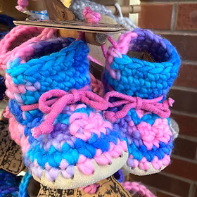 Padraig Cottage 🍁Pink Multi Slippers