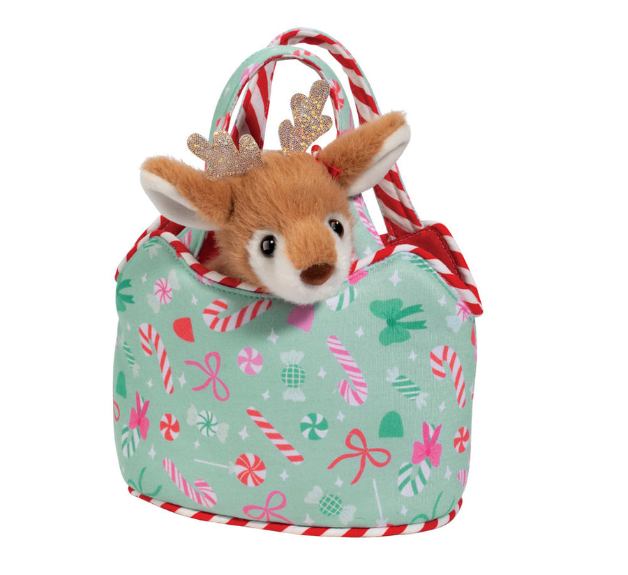 Douglas Cozy Christmas Sak With Reindeer