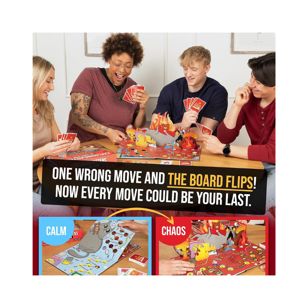 Exploding Kittens The Board Game Super Fan Edition