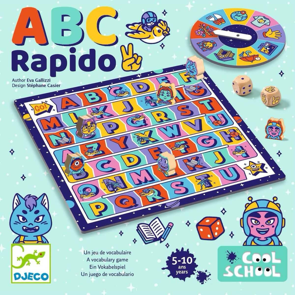 Djeco ABC Rapido Vocabulary Game