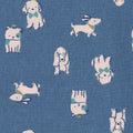 Gerber Dogs Flannel Receiving Blanket 4 Pack